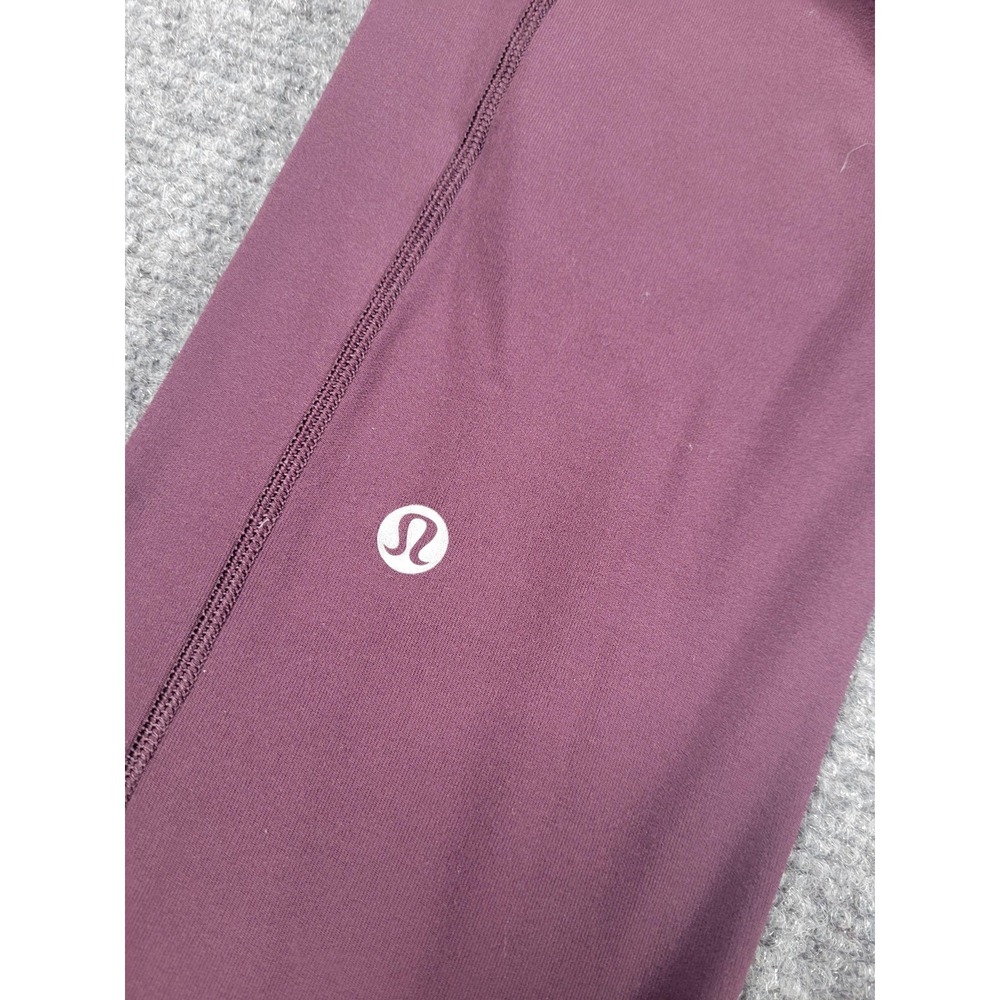 Lululemon Leggings Womens 4 Purple Wunder‎ Train 25 High-Rise Stretch Yoga Pants